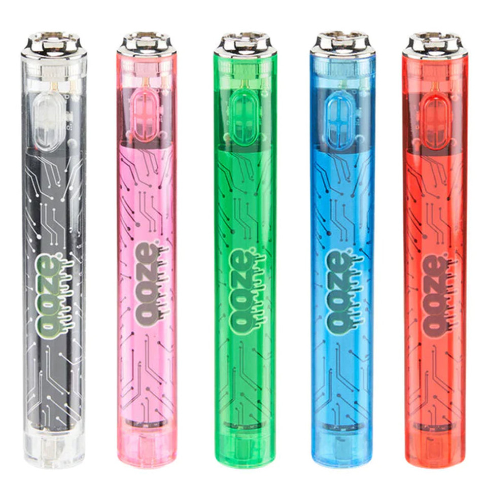 Ooze Slim Clear - 510 Thread Battery Vape Pen