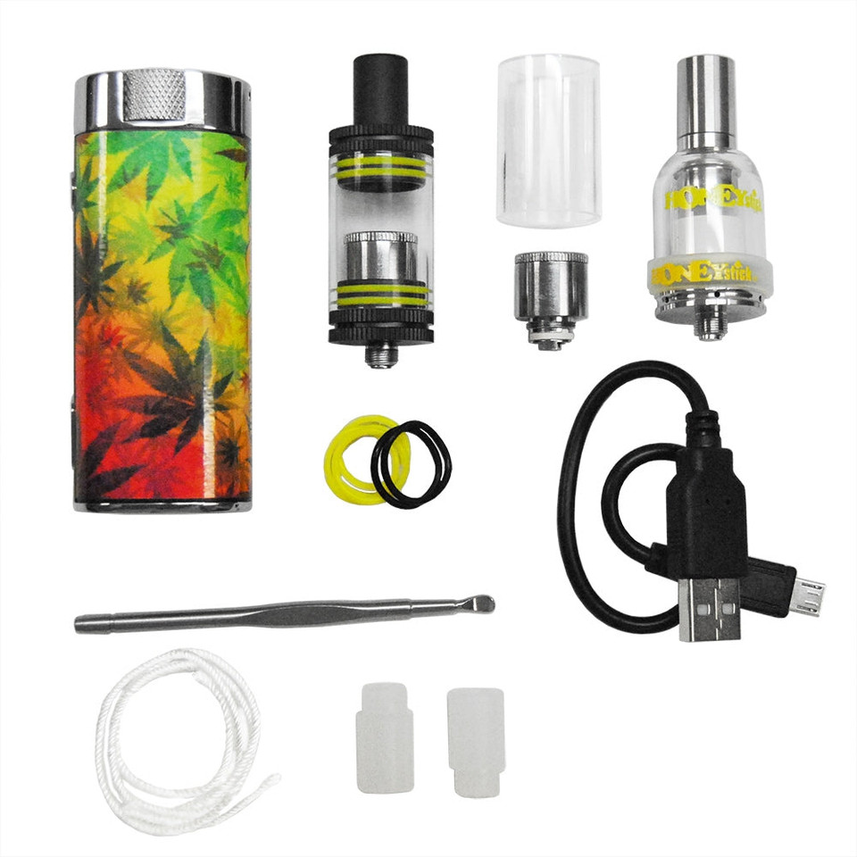 Honeystick Defender 2-in-1 Dab Pen & Dry Herb Vaporizer Kit