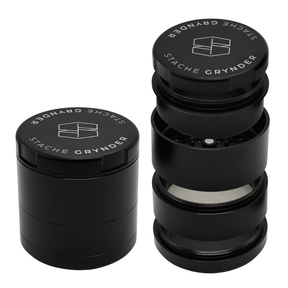 Stache Grynder - 5PC Dry Herb Grinder