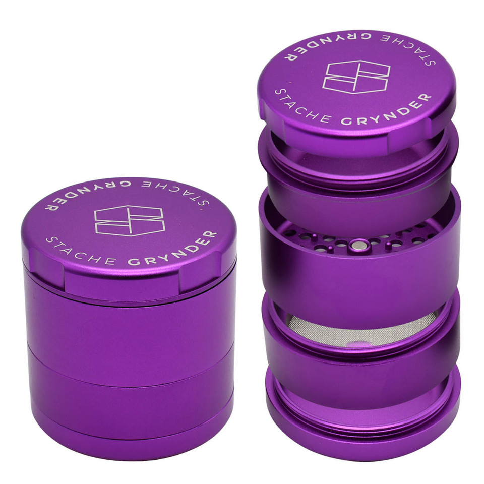 Stache Grynder - 5PC Dry Herb Grinder