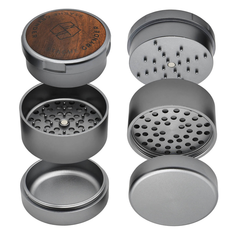 Stache Grynder - 3PC Dry Herb Grinder