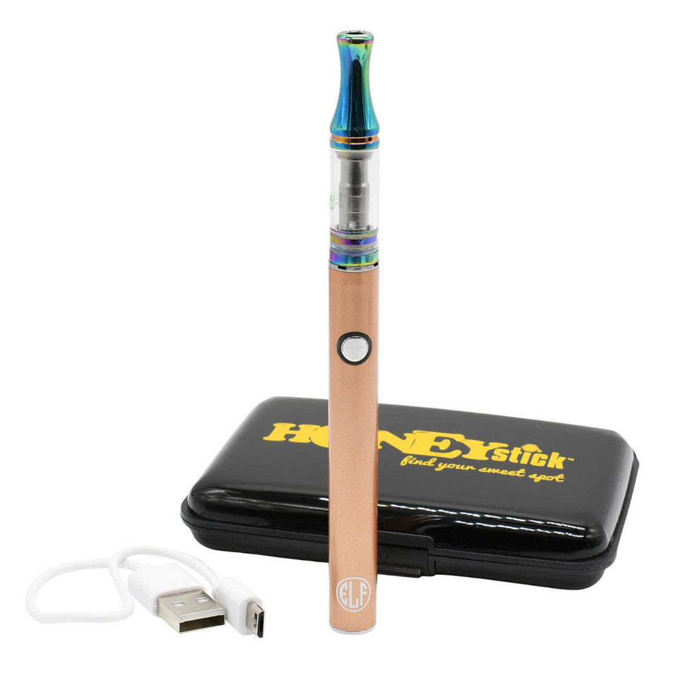 Honeystick ELF Stick 510 Thread Oil Vape Cart Pen Starter Kit