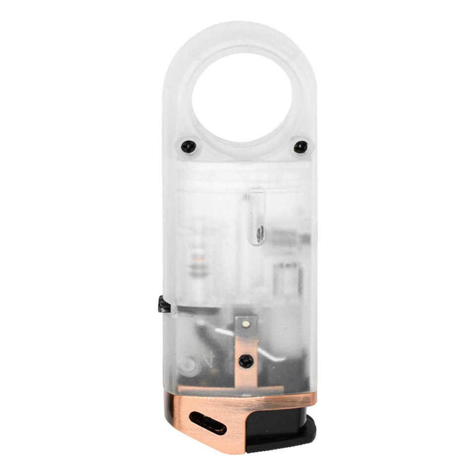 Dissim Slim See-Through Butane Pipe Lighter