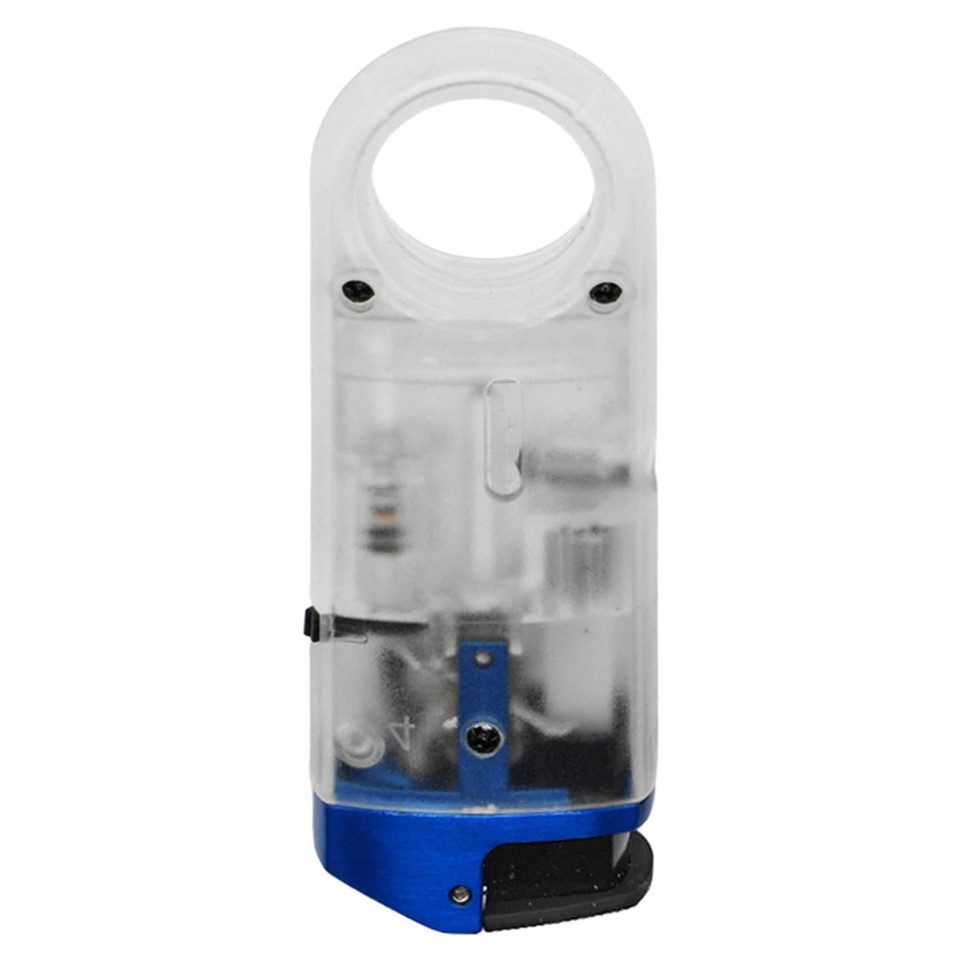 Dissim Slim See-Through Torch Lighter