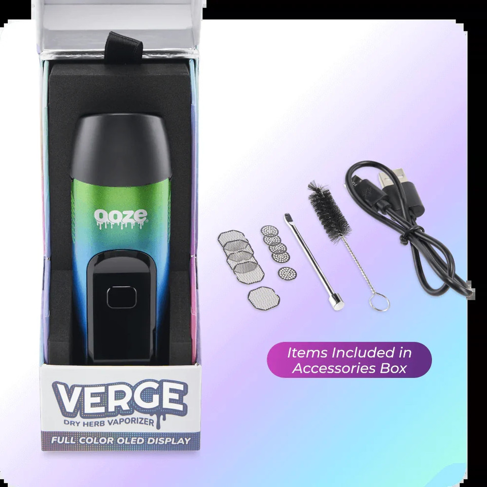 Ooze Verge Dry Herb Vaporizer