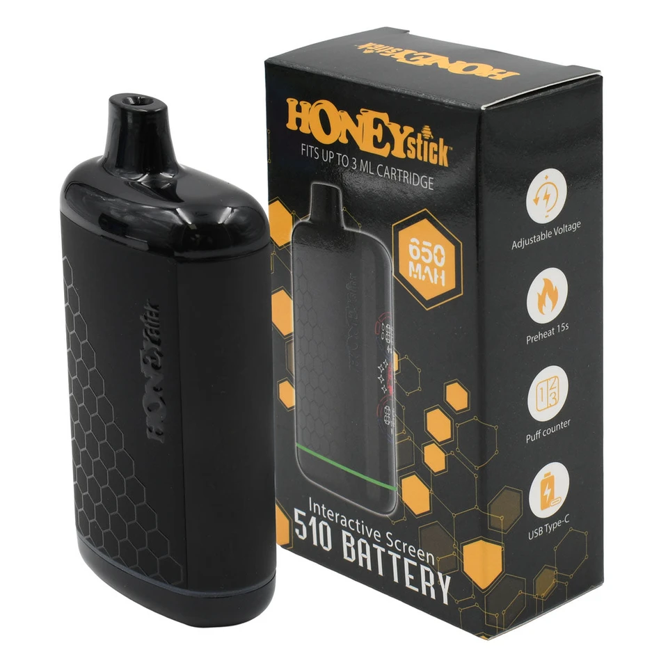 HoneyStick Interactive 510 Thread Vape Cart Battery