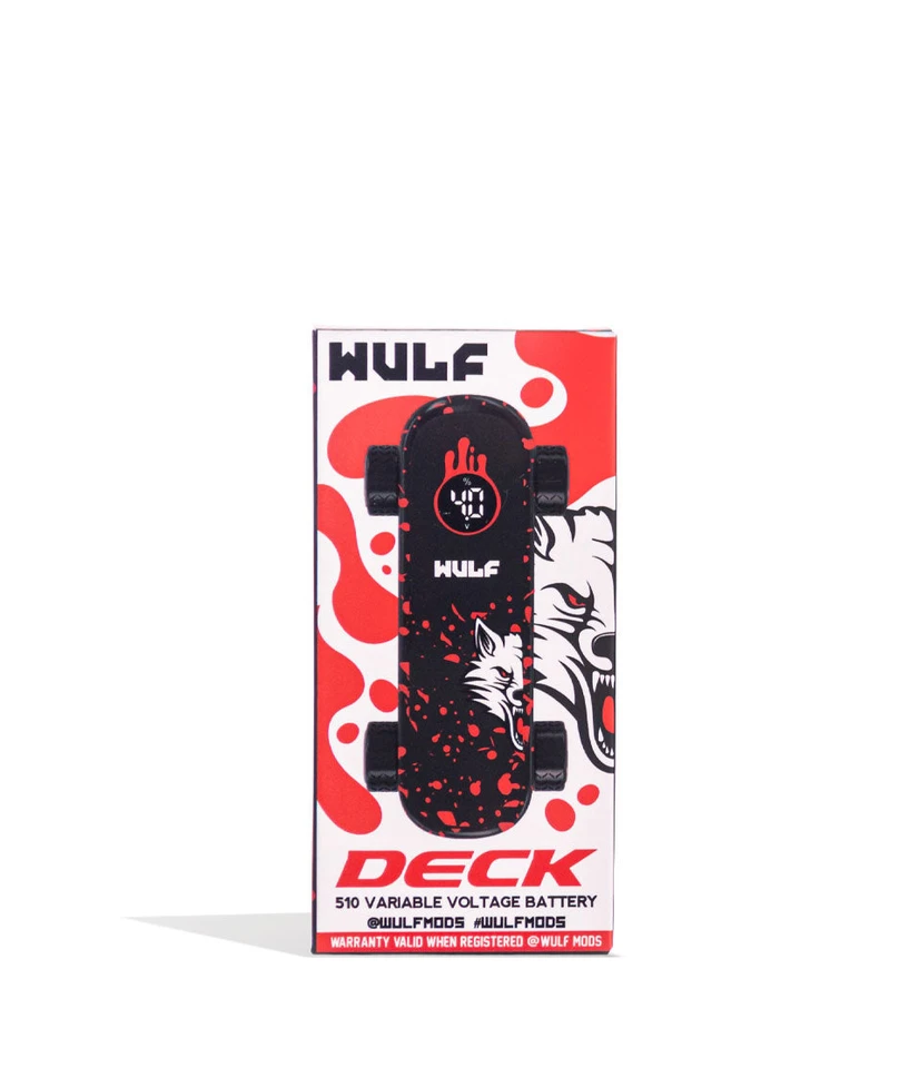 Wulf Mods Deck 510 Thread Vape Cart Battery