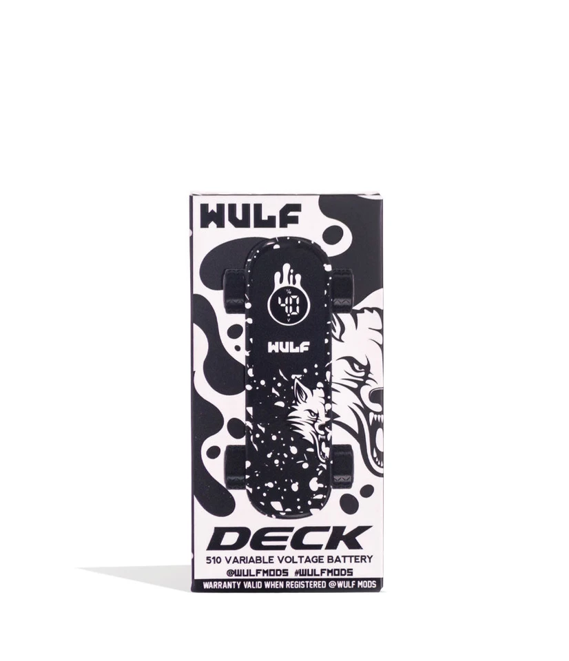 Wulf Mods Deck 510 Thread Vape Cart Battery