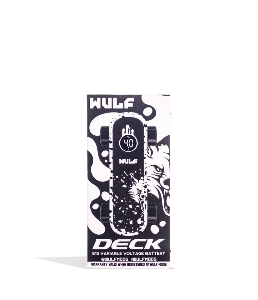 Wulf Mods Deck 510 Thread Vape Cart Battery