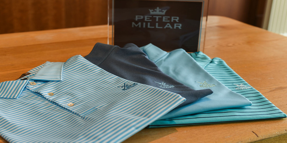 Peter Millar 2018 range lands at Prestwick Golf Club Professional Shop