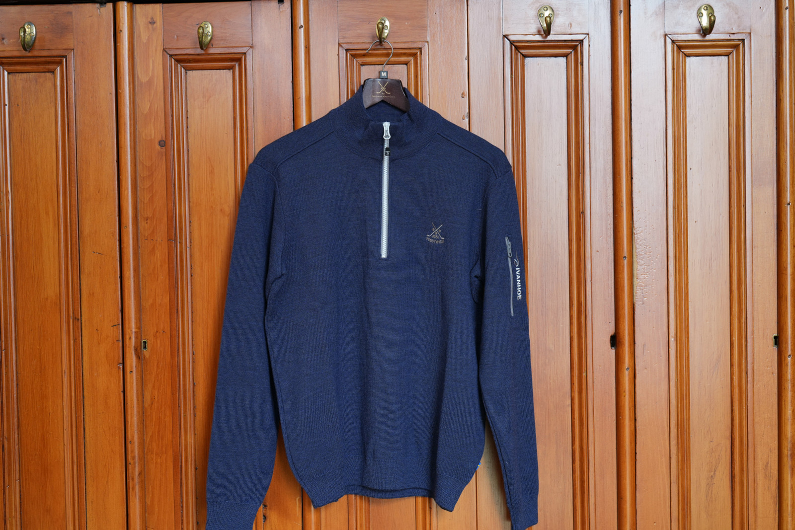 Ivanhoe Hadar 1/2 Zip - Steel Blue