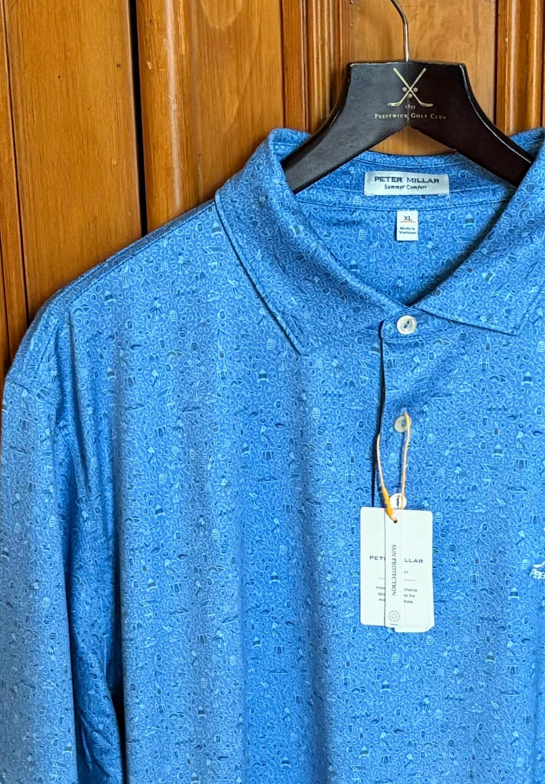 Peter Millar Scotland Links Polo MF25EK37S 