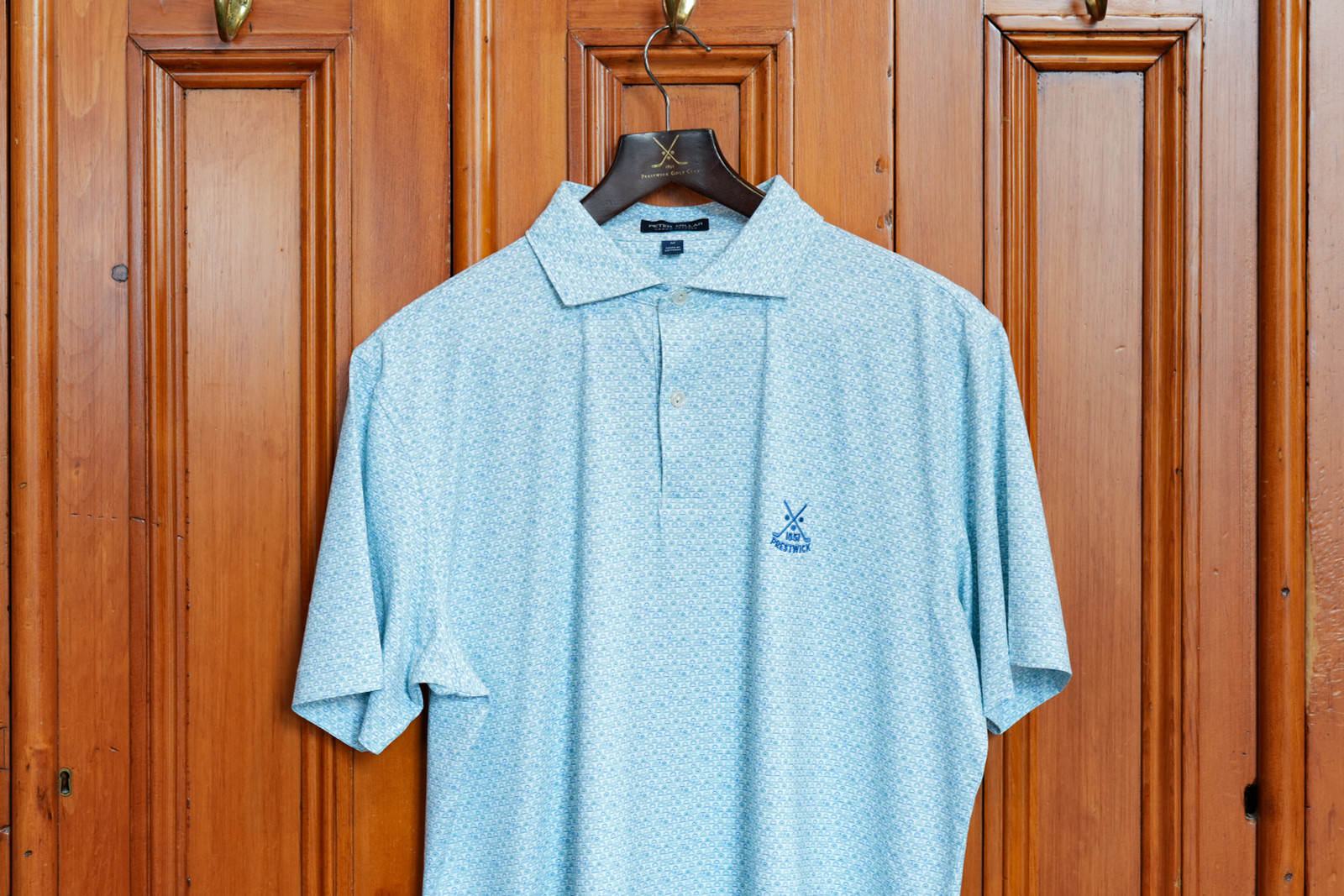 Peter Millar (Crown Crafted) MS26XK09E - Wood Fired Performance Polo - White