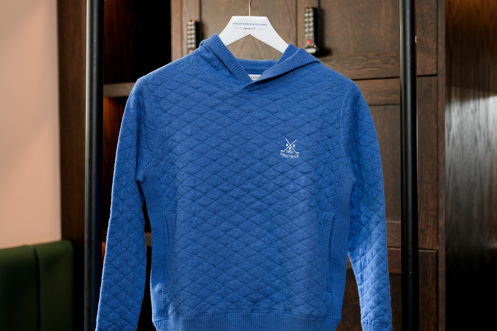 Holderness & Bourne Wallace Boys Sweater- Heathered Maidstone Blue