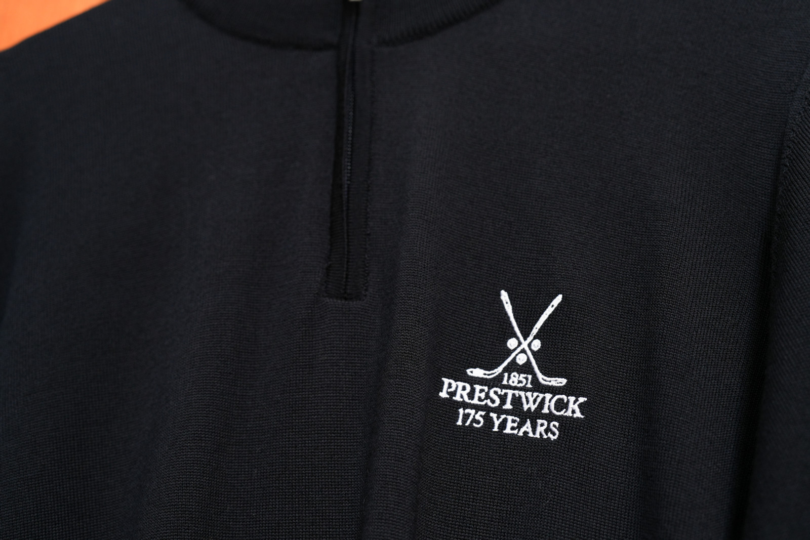 Glenmuir Wilkie Merino Sweater- Navy (175 Years)