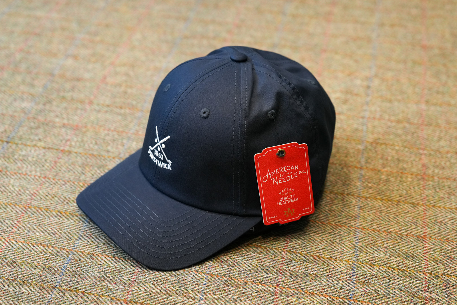 Prestwick American Needle Silky Cotton Cap - Navy