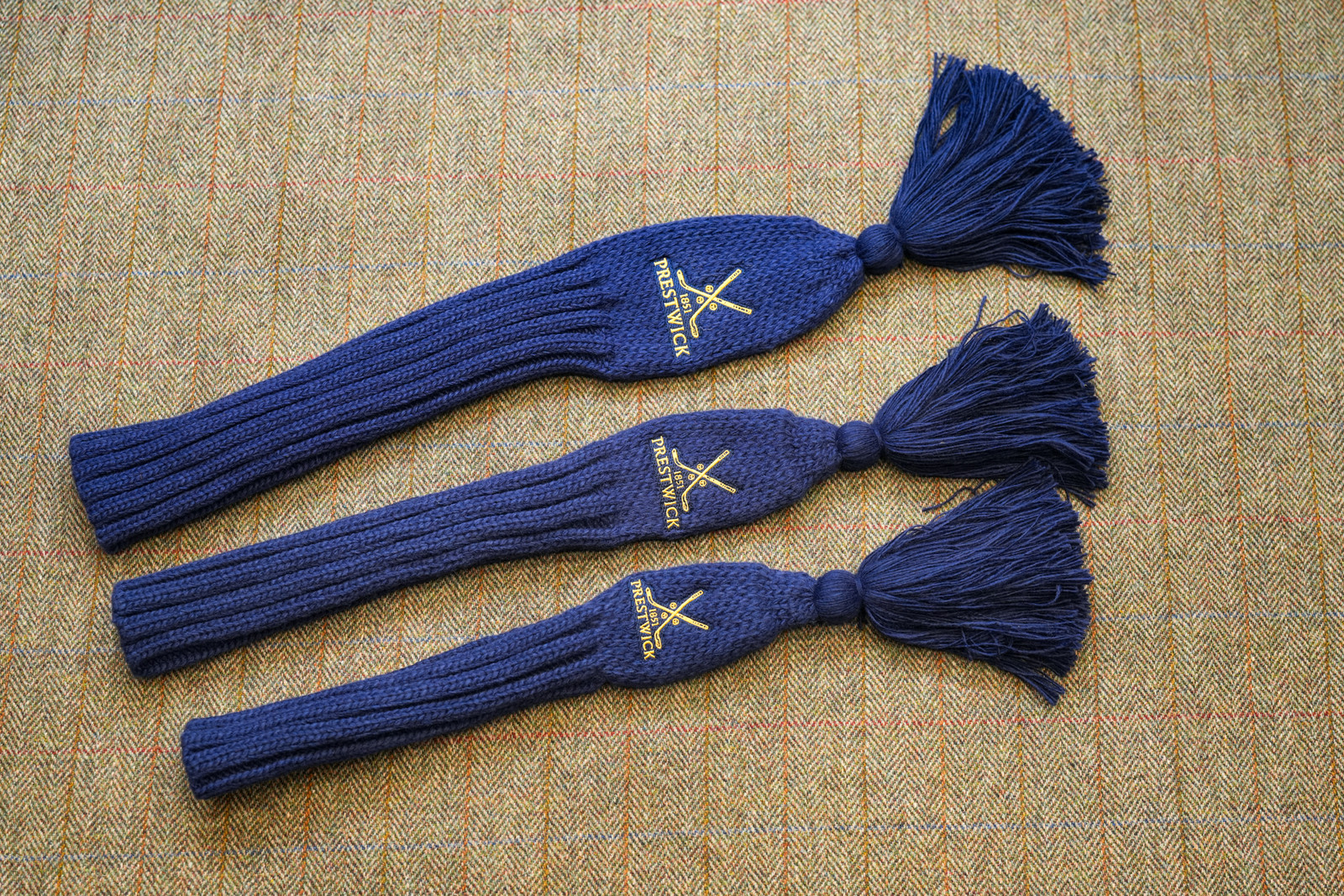 PRG Pom Pom Headcover (Navy)