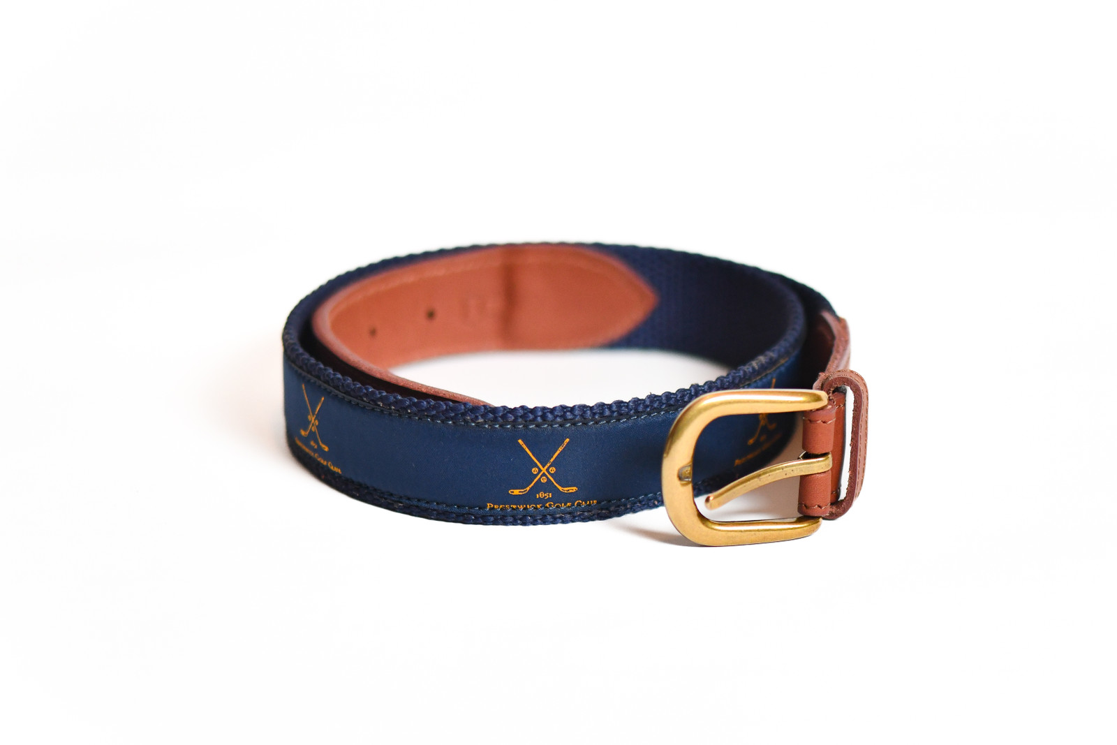 Prestwick Webbing Belt - Blue