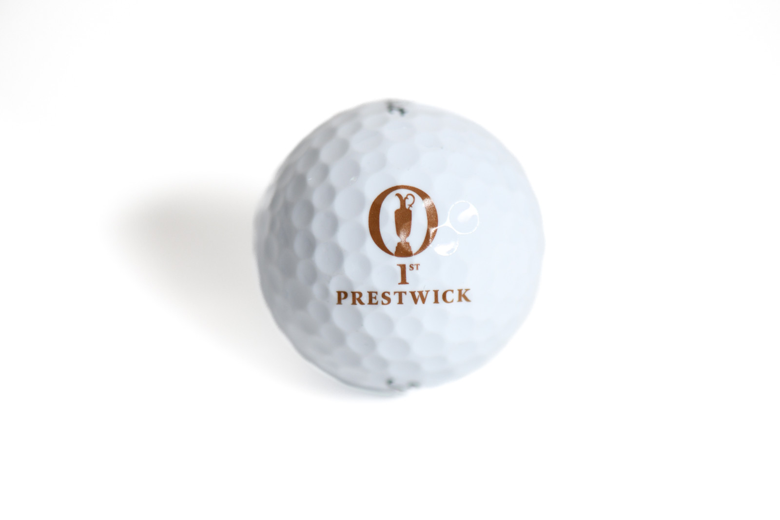 1st Prestwick Logo Ball (Titleist Dt Trufeel) 