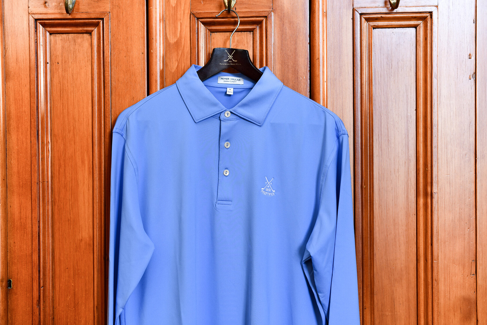 Peter Millar MS24EK01SLS Long Sleeve Polo - Bonnet 