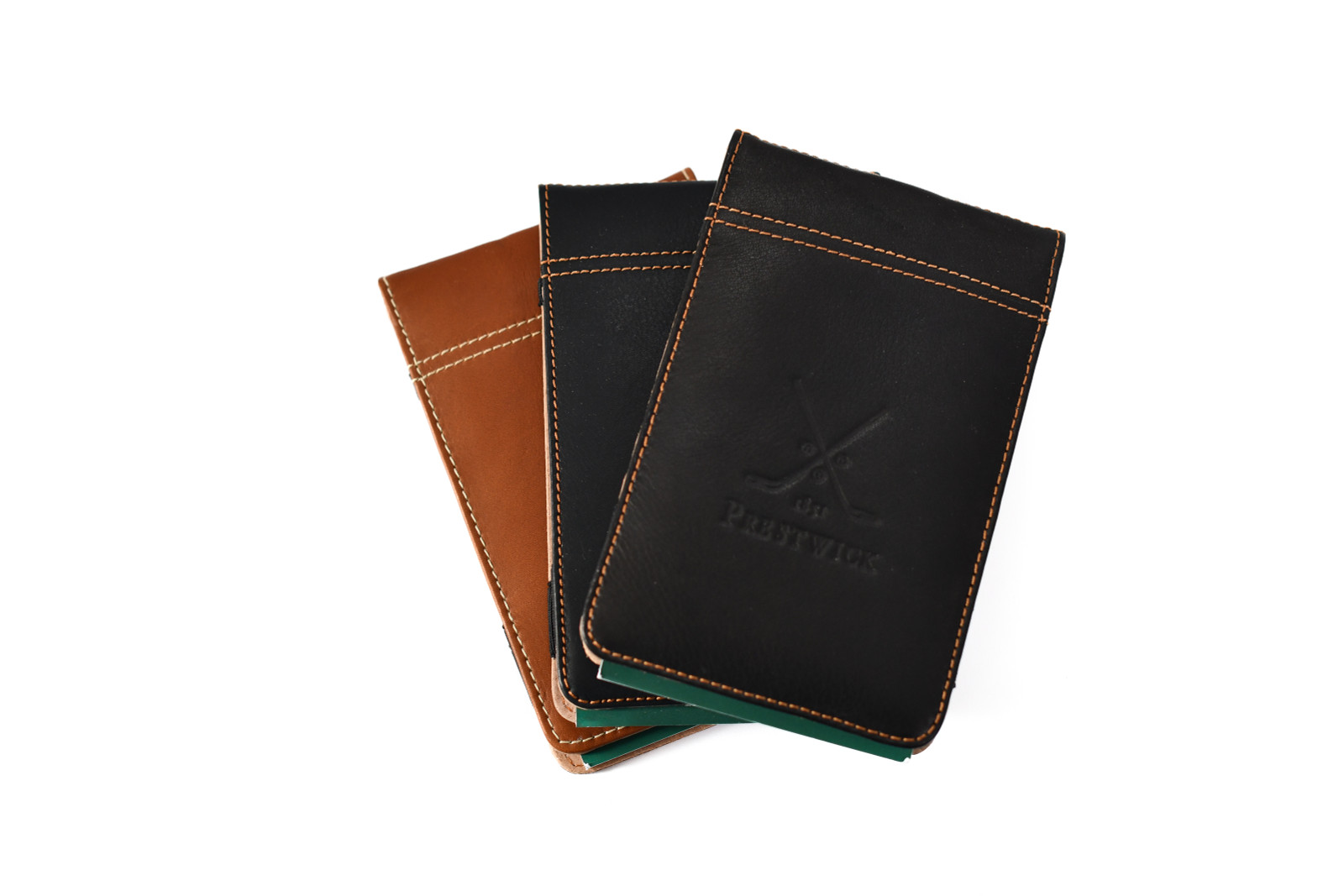 Links and Kings Leather Yardage book holder