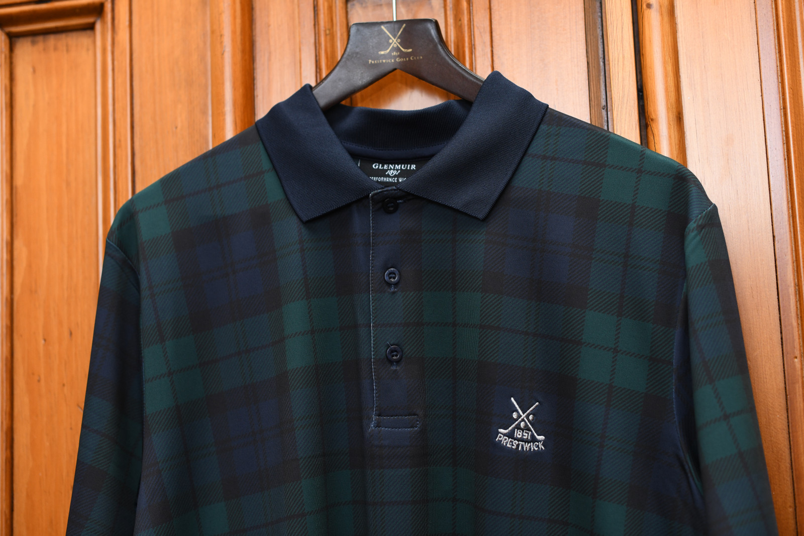 Glenmuir Crawford Polo Shirt - Tartan