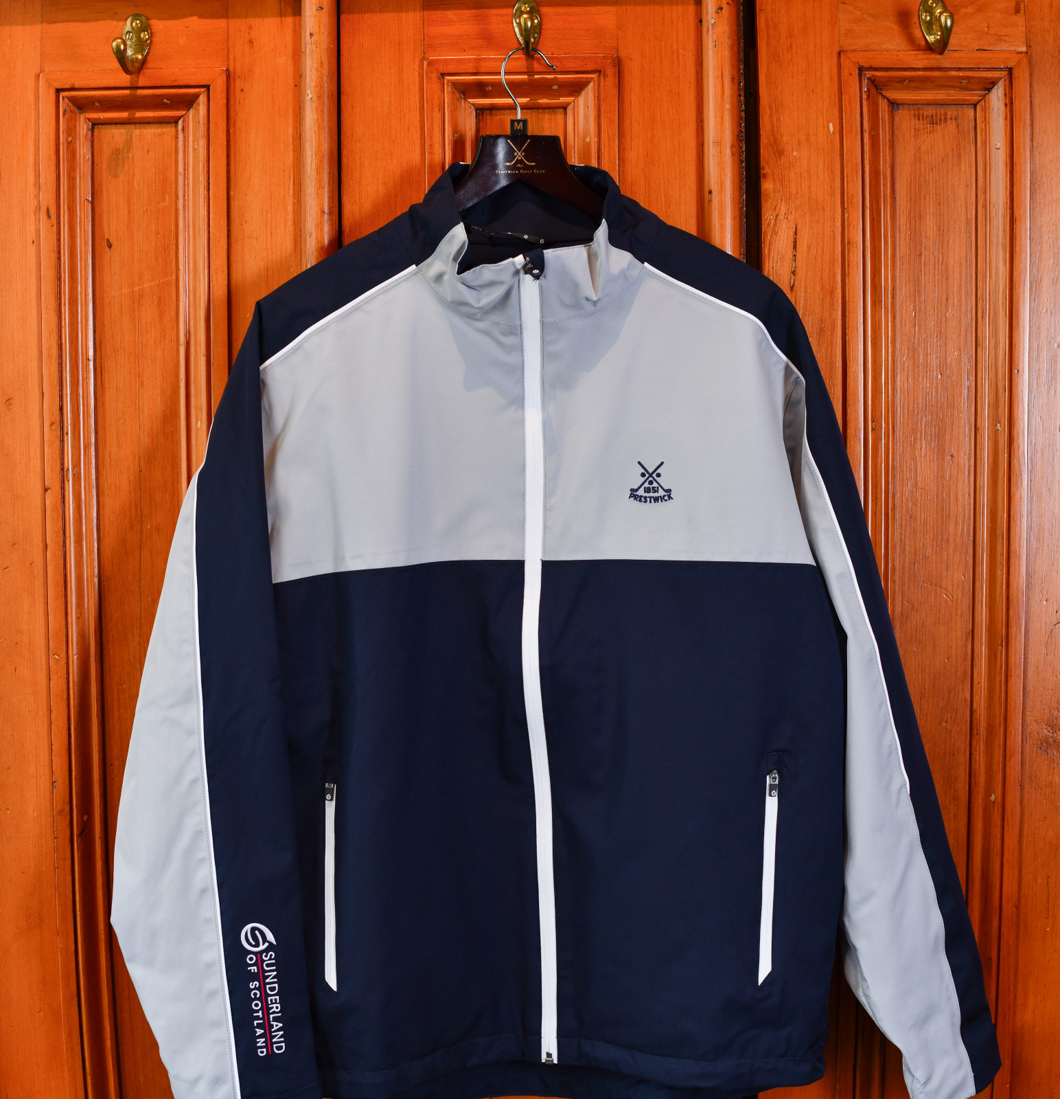 Sunderland Matterhorn Waterproof Jacket (Navy/Silver)