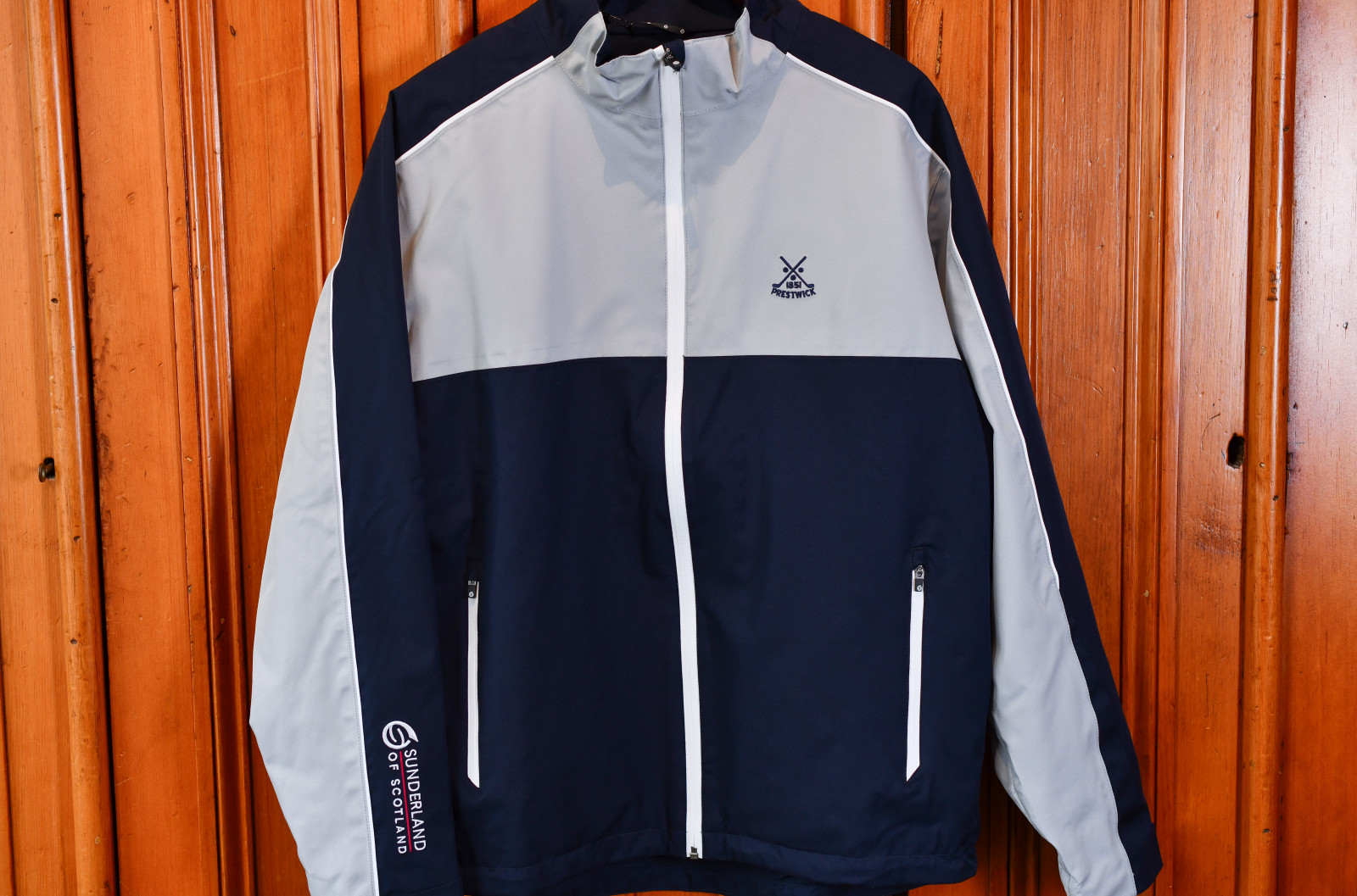 Sunderland Matterhorn Waterproof Jacket (Navy/Silver)