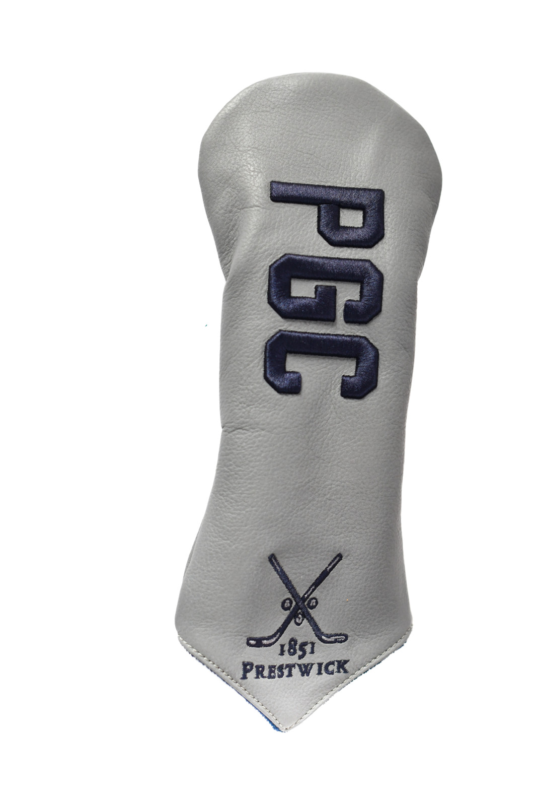 Prestwick 'Limited' Leather PGC Headcover - Silver