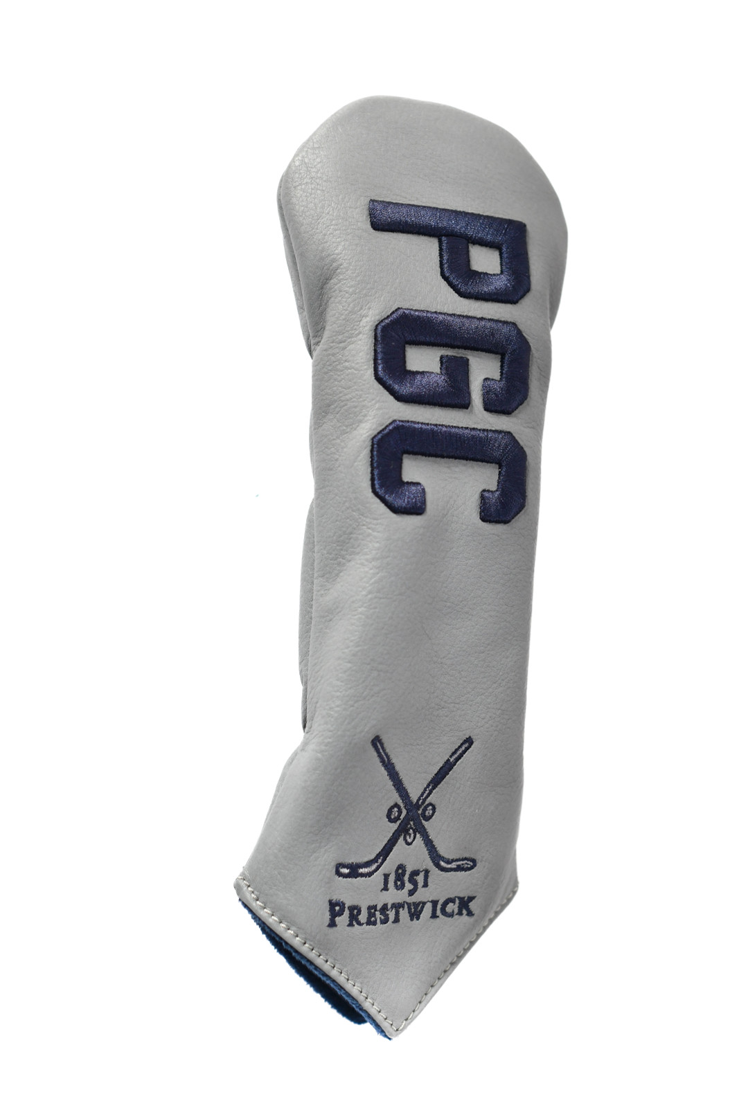 Prestwick 'Limited' Leather PGC Headcover - Silver