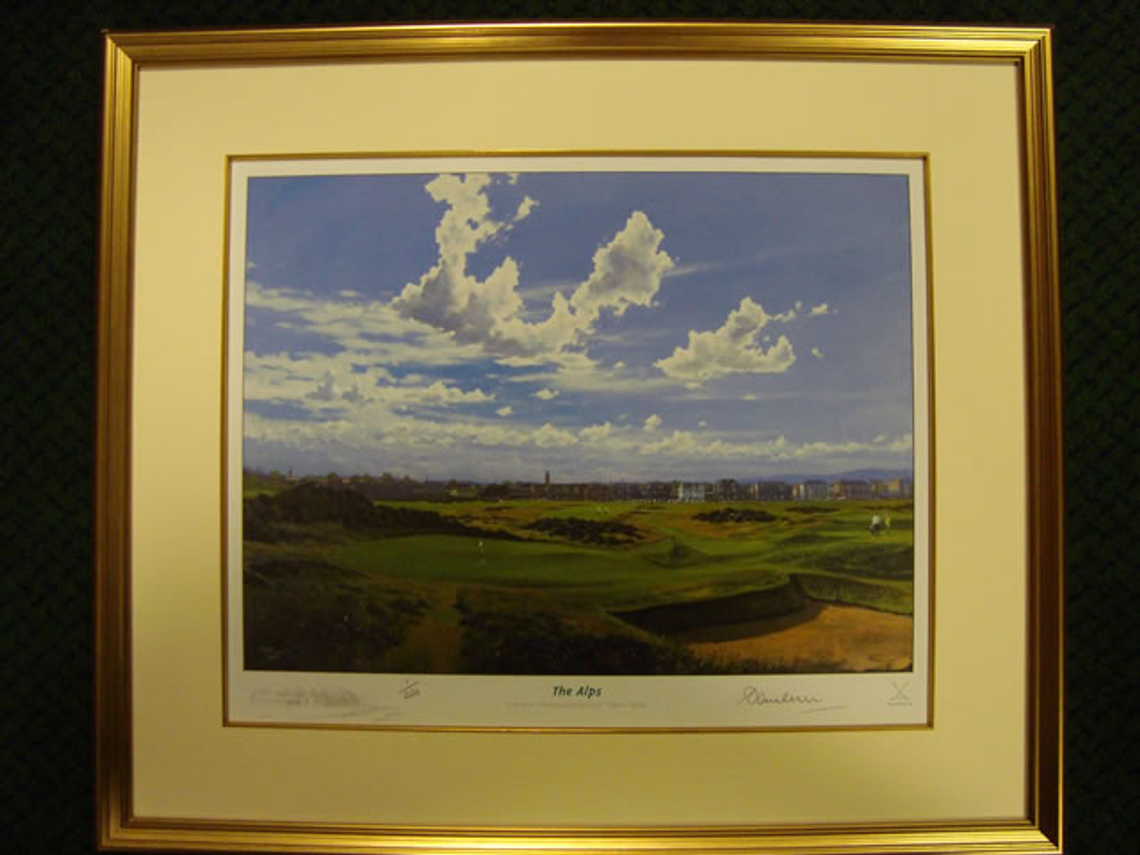 17th Hole, Prestwick Golf Club Limited Edition Print by Craig Campbell (Tubed)