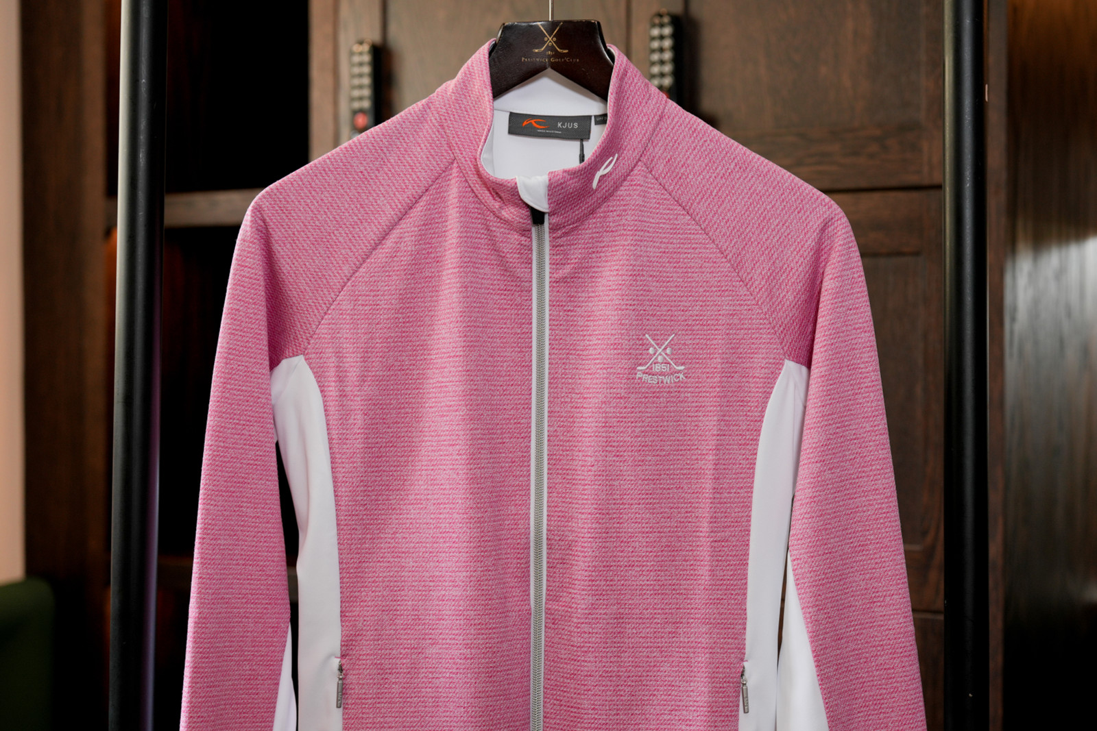 Kjus Ladies Emelia Midlayer - Peony/White