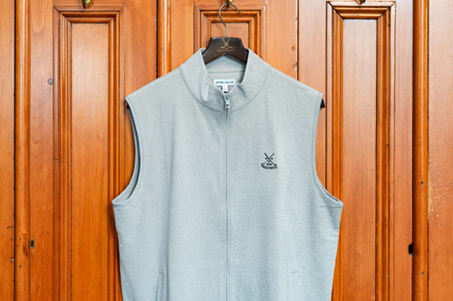 Peter Millar Ardentair Full Zip Vest MS26EK47 - Gale Grey