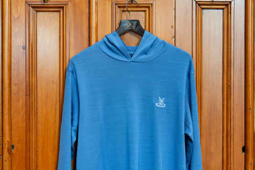 Peter Millar (Crown Crafted) MS26XK77 - Excursionist Flex Knit Hoodie - Storm