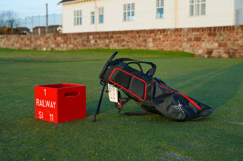 Titleist Premium Carry Golf Bag - Black/Red 