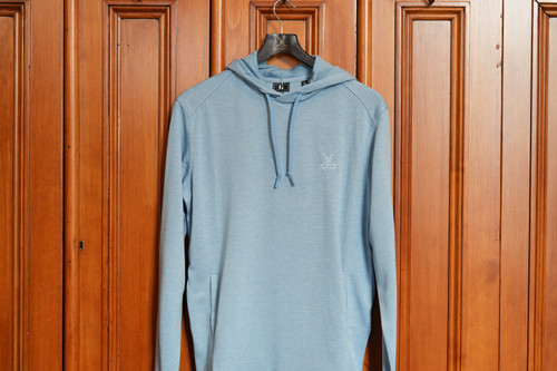 Footjoy Lightweight Hoodie - Heather Blue Jay