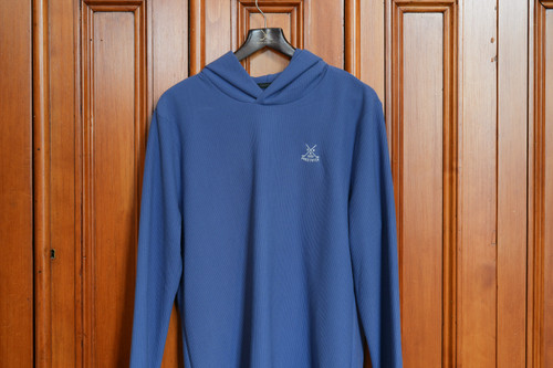 Greyson Traverse Waffle Hoodie  - White