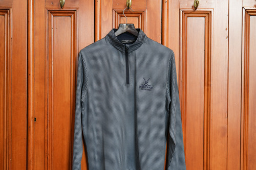 Glenmuir Wick pullover - Light Grey/Houndstooth (175 Years)