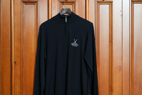 Glenmuir Wilkie Merino Sweater- Navy (175 Years)