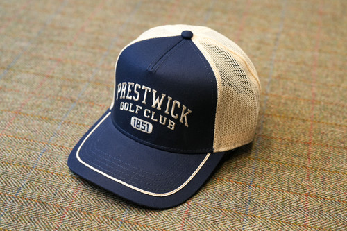 Prestwick American Needle Radler Mesh Cap - Navy/Cream