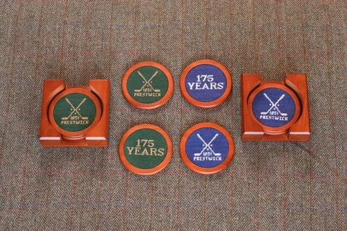 Prestwick Smathers & Branson Coasters Set of 4 