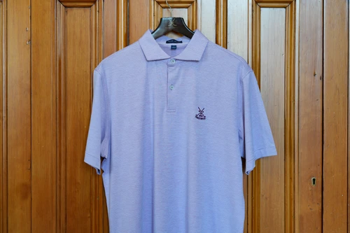 Peter Millar (Crown Crafted) MF26XK03E - Treble Performance Polo -Soft Orchid