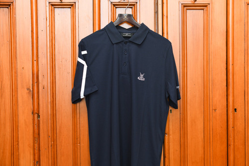 Glenmuir Saltire Polo Shirt - Navy