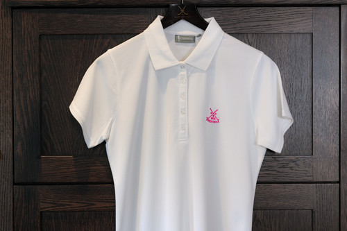 Ladies Glenmuir Paloma polo - White 