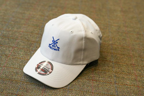 Prestwick Imperial X210p Cap - White (Cobalt Logo)