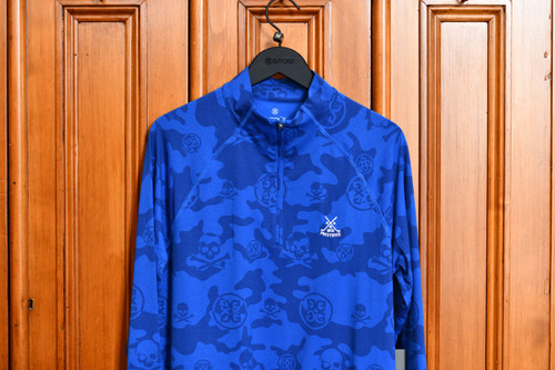 G/Fore - Exploded Icon Camo Luxe Quarter Zip (GMM000003)