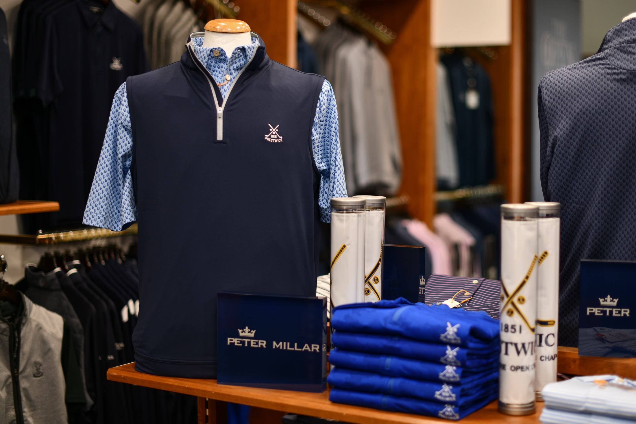 Peter Millar 2021 Clothing at Prestwick GC - Prestwick Golf Club