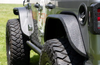 Fishbone Offroad FB33145R Elite Rear Aluminum Tube Fenders for Jeep Gladiator JT 2020+