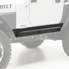 Smittybilt 76871 XRC Rock Sliders w/ Step in Textured Black for Wrangler TJ 1997-2006