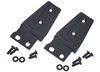 Kentrol 80572 Hood Hinge Pair in Textured Black for Jeep Wrangler JK 2007-2018